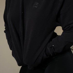 Sweat noir Fila